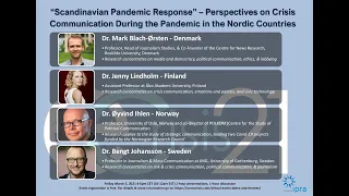 Crisis2021  Scandinavian Pandemic Response