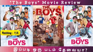 The Boys Movie Review | Santhosh P Jayakumar,  Kpy vinoth, Sheera | Horror Comedy