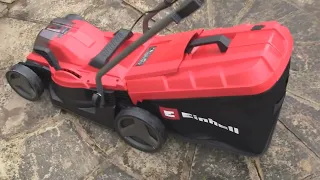 Lightweight Portable Lawnmower - Einhell Power X-Change 18/33 Battery Mower - Review