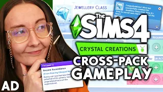 Does Sims 4 Crystal Creations work well with other packs?