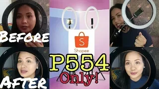 UNBOXING ng murang RINGLIGHT from SHOPEE | ANNE ROSES