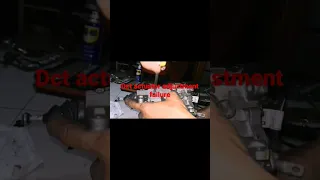 dct actuator adjustment, see other video  how to repair