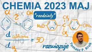 chemia arkusze CKE 2023 MAJ *rozdziały*