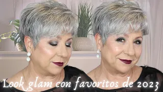 LOOK GLAM CON FAVORITOS DE 2023 // Makeupmasde40