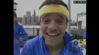 Rock Steady Crew Breaking 9th July 1984 in front of Manhattan skyline