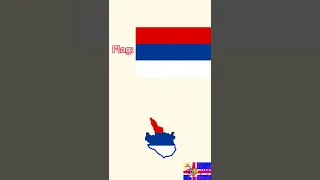 Evolution of Serbia#short #country #history #historical #serbia #map #flags