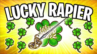Fencing Rapier is BUSTED With Clovers! | Backpack Battles