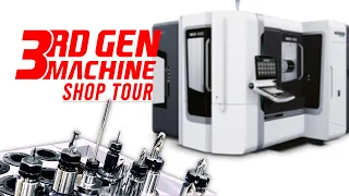 CNC Shop Tour:  An Inside Look at a Shop FULL of Horizontal Machining Centers!