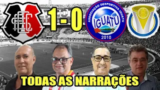 Todas as narrações - Santa Cruz 1 x 0 Iguatu | Brasileirão Série D 2023