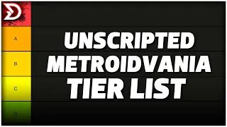 Demajen's Unscripted Metroidvania Tier List | April 2023