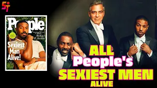 ALL PEOPLE MAGAZINE'S SEXIEST MAN ALIVE LIST.