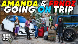 AMANDA GOING ON TRIP WITH FRIENDS | JIMMY & FAZI ON DUTY | GTA 5 | Real Life Mods #454 |