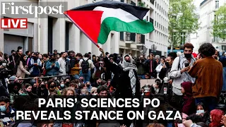 LIVE: Paris' Sciences PO University Addresses the Press Amid Tensions Over Gaza War Protests