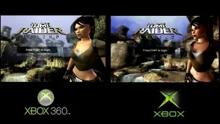 Tomb Raider Legend - Xbox vs Xbox 360 (Tio John Compara) EP.12