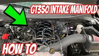 GT350 Intake Manifold Swap on my 18 F150 5.0L IMRC Lockout + MAP Sensor Drilling How To