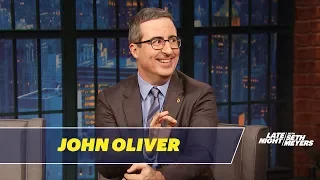 John Oliver's First On-Camera Role Was a British Stereotype