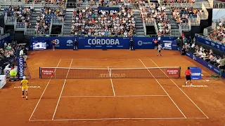 SEBASTIAN BAEZ A FEDERICO CORIA 6-1, 3-6, 6-3. FINAL ATP 250 CORDOBA OPEN TENIS 2023.