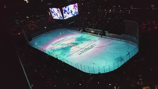 Columbus Blue Jackets Playoffs Intro Nationwide Arena Game 3 vs Capitals Round 1 - 04-17-18