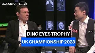 "I LOVE THIS VENUE" 😍 | Ding Junhui STUNS Judd Trump to reach final | 2023 UK Championship Snooker
