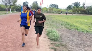 Mp police 800 Meter￼ Girls Running physical Test.9691007672