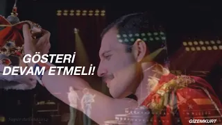 Queen - The Show Must Go On (Türkçe Çeviri)