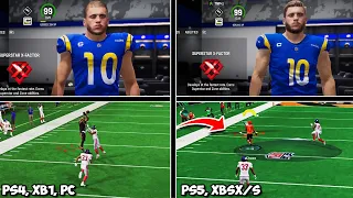 Madden 23 Old Gen vs New Gen Side By Side! It's Not Close!