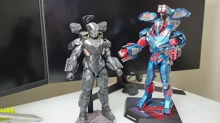 Unboxing and Review Hot Toys Avengers: Endgame Iron Patriot 1/6th Collectible Figure