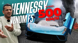 💥 Unfassbar! Dieses Auto ist ein BIEST! Der Hennessey Venom F5 🌪️ über 500 KM/H 🚀 ! Hamid Mossadegh