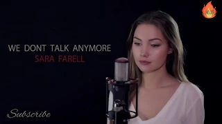 Charlie Puth & Selena Gomez - We Dont Talk Anymore (Sara Farell Cover)June 23, 2020