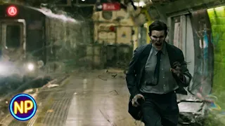 Full Subway Fight and Escape Scene | Vampy Jared Leto | Morbius