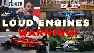 Flat Out with Mansell! 1989-92 F1 Onboard camera