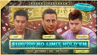 Garrett, Mariano, Andy & Bill Klein Play SUPER HIGH STAKES $100/200!! Commentary by Nick Vertucci