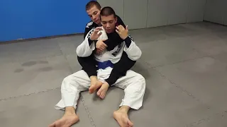 Bow And Arrow Choke  -  BJJ