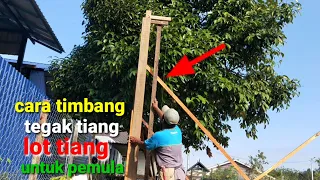 how to weigh the pole upright ️ how to lot the pole is easy and simple