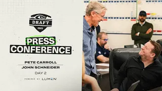 "We Drafted Two Grown Men Today" | Seahawks 2023 NFL Draft Day 2 Press Conference