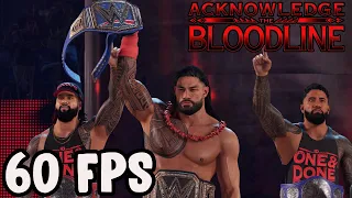 WWE 2K23 The Bloodline Entrance In 60 FPS Is Insane