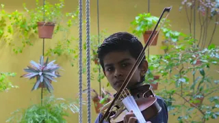 Sithin Maa Nosalee -  Violin cover by Eshana Mandara