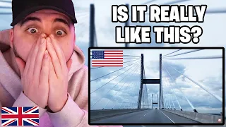 Brit Reacts to European's First Impressions of AMERICA!! (Savannah Georgia)