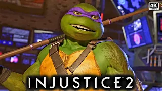 DONATELLO (TMNT) VS BLUE BEETLE | INJUSTICE 2