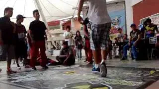 bboy ayie toprock with give it up turnit a loose by james brown