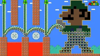 Luigi Build Tower But with 9999 Luigi Tiny March Madness Part 2 | Game Animation