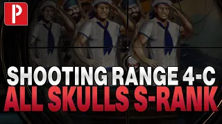 Shooting Range 4-C All Skulls & S Rank in Resident Evil 4 Remake