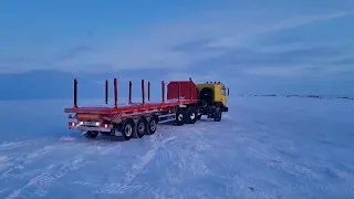 Зимник Дудинка-Пайяха Красноярский край