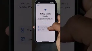 Add eSIM in your iPhone