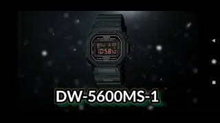 G-shock DW-5600MS-1 Review