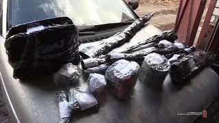Полицейские изъяли арсенал оружия и боеприпасов у жителя Тракторозаводского района