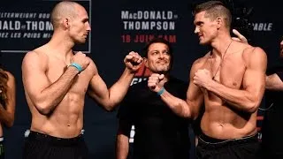 Rory MacDonald vs. Stephen Thompson | Weigh-In | UFC ON FOX