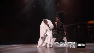 Brandy & Mase Perform "Top Of The World" At Soul Train Awards 2016