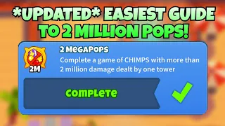 *UPDATED* EASIEST 2 Megapops Achievement Guide (Bloons TD 6)