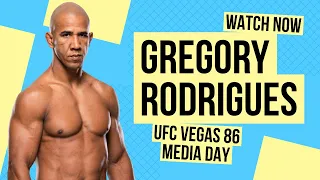 Gregory Rodrigues full pre-fight UFC Vegas 86 media day interview